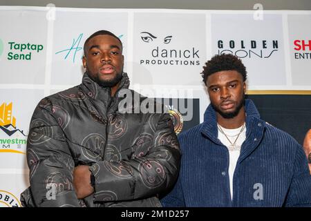 Los Angeles, Stati Uniti. 11th Dec, 2022. YDN partecipa al "Culture Shock" Show di Seyi Brown al Nate Holden Performing Arts Center, Los Angeles, CA, dicembre 11th 2022 Credit: Eugene Powers/Alamy Live News Foto Stock