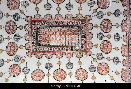 Arte floreale pattern esempio del tempo ottomano in vista Foto Stock