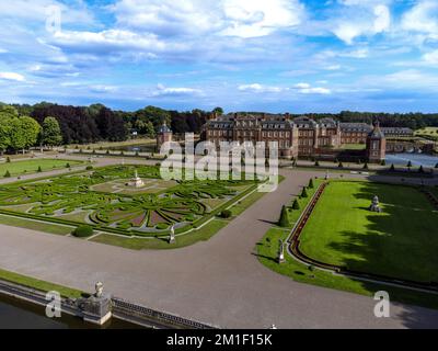 Il castello di Nordkirchen è un punto di riferimento della regi di Munster Foto Stock