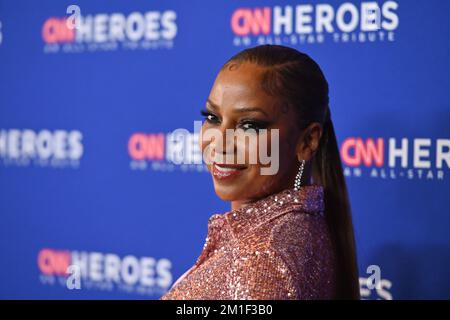 Holly Robinson Peete partecipa all'annuale 16th CNN Heroes: Un tributo All-Star all'American Museum of Natural History il 11 dicembre 2022 a New Yor Foto Stock