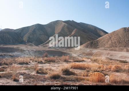 Zhangye Danxia National Geological Park, Gansu, Cina Foto Stock