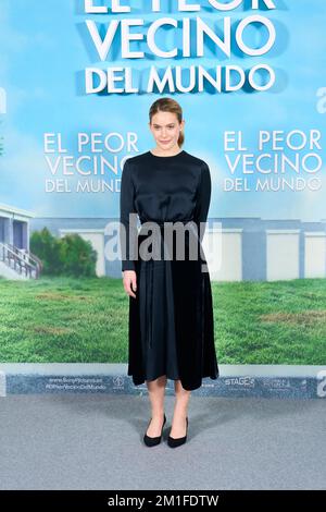 Rachel Keller partecipa alla Photocall ‘Un uomo chiamato otto’ al Ritz Hotel il 12 dicembre 2022 a Madrid, Spagna. Foto di ABACAPRESS.COM Foto Stock