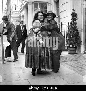 Attrice americana Fran Fullenweler a Londra 1978 Foto Stock