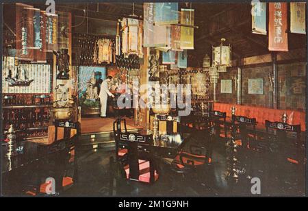 Sheraton-Chicago Hotel, 505 North Michigan Avenue, Illinois, 60611 , ristoranti, Alberghi, Tichnor Brothers Collection, cartoline degli Stati Uniti Foto Stock