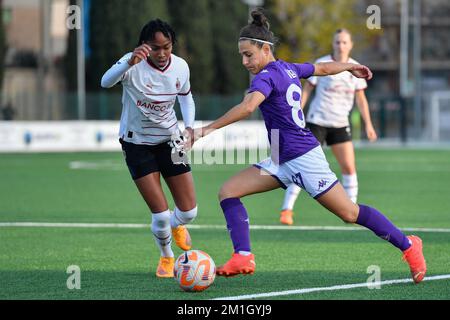 Firenze, Italia. 26th Nov 2022. Veronica Boquete (Fiorentina Femminile) durante ACF Fiorentina vs AC Milan, Campionato Italiano di calcio Serie A Women match a Firenze, novembre 26 2022 Credit: Independent Photo Agency/Alamy Live News Foto Stock