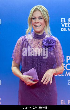 Madrid. Spagna. 20221212, Rita Wilson partecipa alla Premiere ‘A Man chiamed otto’ al Capitol Cinema il 12 dicembre 2022 a Madrid, Spagna Foto Stock