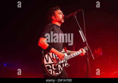 Rise Against Live at Manchester Academy UK, 22nd novembre 2022. Foto Stock