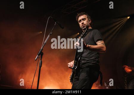 Rise Against Live at Manchester Academy UK, 22nd novembre 2022. Foto Stock