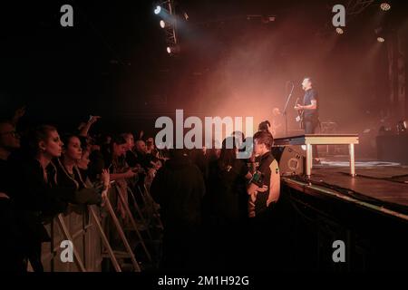 Rise Against Live at Manchester Academy UK, 22nd novembre 2022. Foto Stock