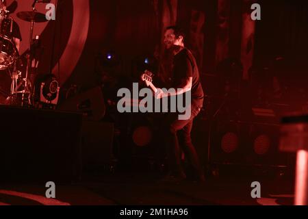 Rise Against Live at Manchester Academy UK, 22nd novembre 2022. Foto Stock