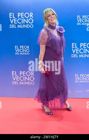 12 dicembre 2022, Madrid, Madrid, Spagna: RITA WILSON partecipa alla prima "Un uomo chiamato otto" al Capitol Cinema. (Credit Image: © Jack Abuin/ZUMA Press Wire) Foto Stock