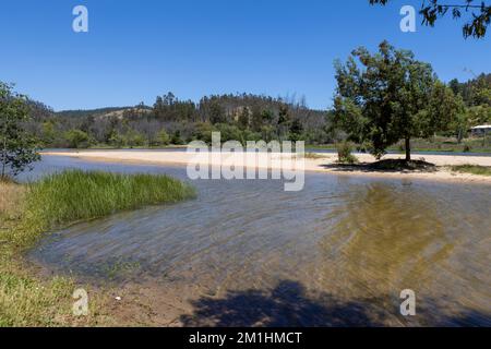 Laguna Cáhuil (Pichilemu) - Cile Foto Stock