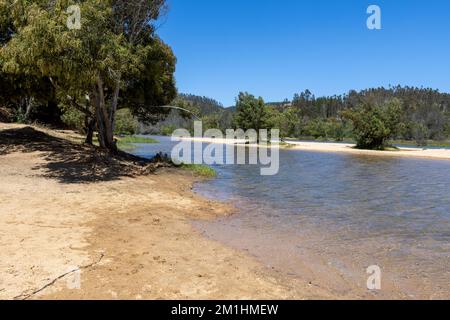 Laguna Cáhuil (Pichilemu) - Cile Foto Stock