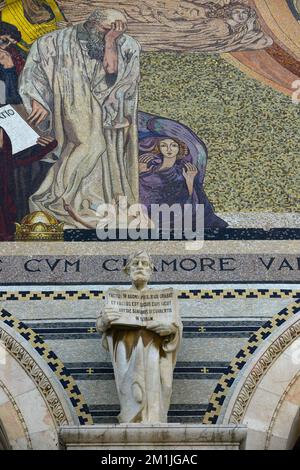 Chiesa di tutte le Nazioni situato sul Monte degli Ulivi a Gerusalemme est. Foto Stock