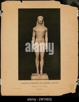 Apollo von Tenea, München - Apollon de Ténéa - Apollo di Tenea , Antichità, scultura, dei, Apollo Deity. Collezione Nicholas Catsimpoolas Foto Stock