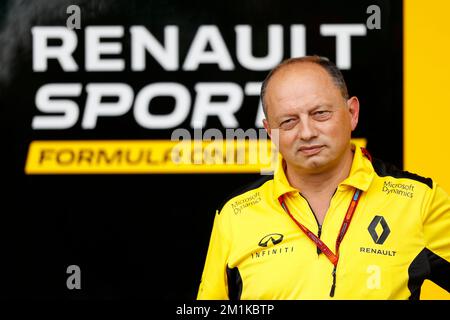 VASSEUR Frederic (fra) Racing director Renault Sport Racing F1 team ambiance ritratto durante il Campionato del mondo di Formula uno 2016, Gran Premio del Giappone dal 7 al 9 ottobre a Suzuka - Foto Florent Gooden / DPPI Foto Stock