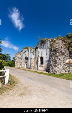 Abbaye de Lieu Dieu, Jard sur Mer, Pays de la Loire, Francia Foto Stock