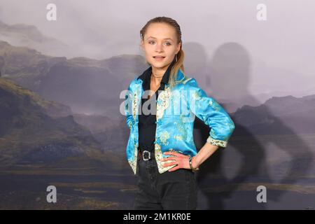 Ella Schrey-Yeats, The Witcher: Blood Origin - World Premiere, BFI Southbank, Londra, Regno Unito, 12 dicembre 2022, Foto di Richard Goldschmidt Foto Stock