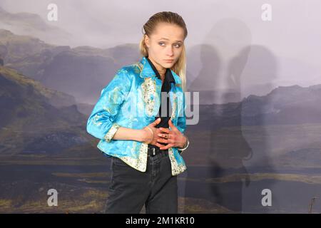 Ella Schrey-Yeats, The Witcher: Blood Origin - World Premiere, BFI Southbank, Londra, Regno Unito, 12 dicembre 2022, Foto di Richard Goldschmidt Foto Stock