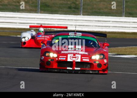 Angus Fender, Dodge Viper, Masters Endurance Legends, due gare nel weekend sul circuito del Gran Premio, con le Mans Prot contemporanea Foto Stock