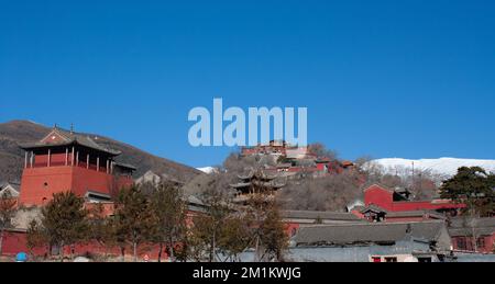 Wutaishan nella provincia di Shanxi, Cina Foto Stock