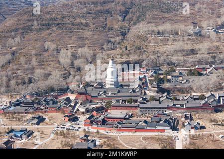 Wutaishan nella provincia di Shanxi, Cina Foto Stock