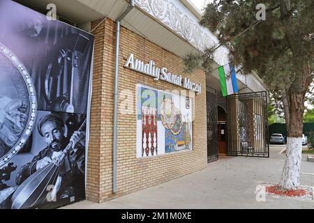 Museo delle Arti applicate (ex casa di Alexander Polovtsev), Rakatboshi Street, Tashkent meridionale, Provincia di Tashkent, Uzbekistan, Asia centrale Foto Stock