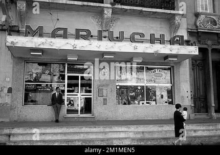 La Boca, quartiere di Buenos Aires, Argentina, circa 1960 Foto Stock