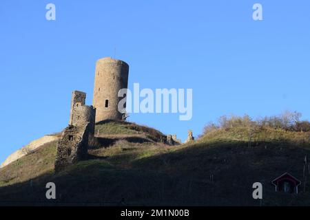 Monreal con il Löwenburg Foto Stock