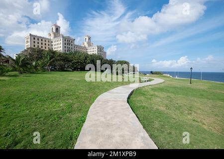L'Hotel Nacional de Cuba è uno storico hotel in stile eclettico spagnolo a l'Avana, Cuba, aperto nel 1930 Foto Stock