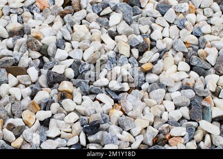 costruzione di pietra frantumata Foto Stock