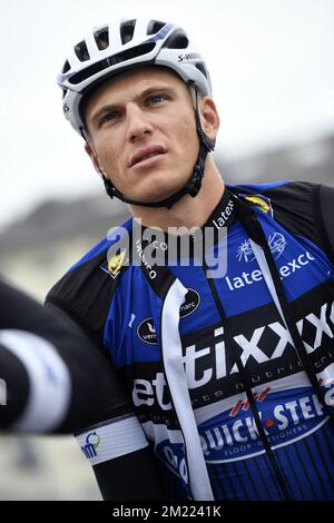 Il tedesco Marcel Kittel del team Etixx Quick-Step ha mostrato in vista dell'inizio della 103rd° edizione della gara ciclistica Tour de France, venerdì 01 luglio 2016, Francia. Foto Stock