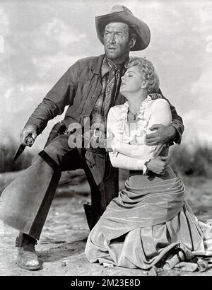 WINCHESTER 73 - 1950 Universal Pictures film con James Stewart e Shelley Winters Foto Stock