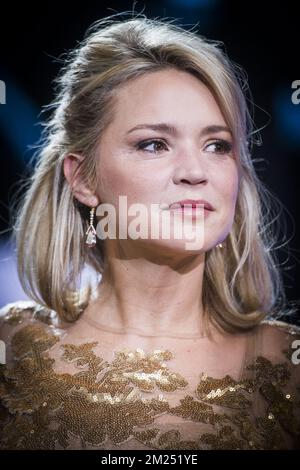 Attrice Virginie Efira nella foto della 7th edizione della cerimonia di premiazione Magritte du Cinema, sabato 04 febbraio 2017, a Bruxelles. I premi sono premiati ai film dei produttori belgi di lingua francese. FOTO DI BELGA LAURIE DIEFFEMBACQ Foto Stock