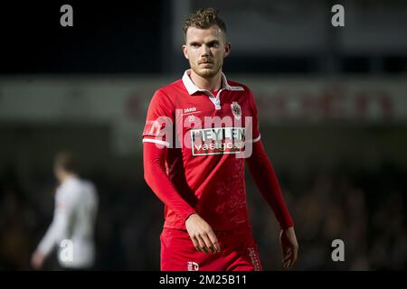 Antwerp's Geoffry Hairemans pictured during the Proximus League match of D1B between Roeselare and Antwerp, in Roeselare, Saturday 18 February 2017, on day 27 of the Belgian soccer championship. BELGA PHOTO KRISTOF VAN ACCOM Stock Photo