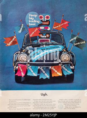 Vintage 17 Aprile 1964 'Life' Magazine Advert, USA Foto Stock