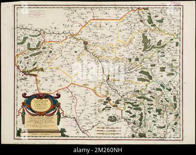 Catalauni : evesché de Chalons sur Marne, et en Champagne , Chiesa cattolica. Diocesi di Châlons Francia, carte geografiche, prime opere del 1800, Marne Francia, carte geografiche, prime opere del 1800 Norman B. Leventhal Map Center Collection Foto Stock