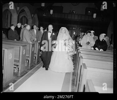 Baker, Elaine D. Matthews , spose, famiglie, chiese. Collezione Leon Abdalian Foto Stock