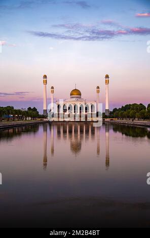 Moschea centrale a Songkhla, Thailandia Foto Stock