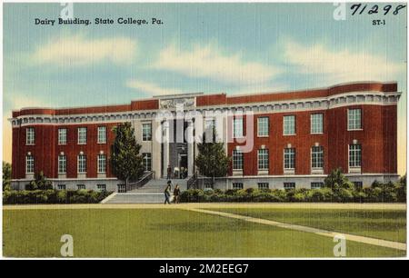 Caseificio, state College, Pa. , Università e college, Tichnor Brothers Collection, cartoline degli Stati Uniti Foto Stock