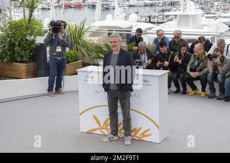 Stephane Brize partecipa al film 'in War (en Guerre)' durante il 71st° Festival annuale di Cannes al Palais des Festivals | Stephane Brize assiste au photocall du film 'en Guerre' Lors du 71ème Festival de Cannes au Palais des Festivals. 16/05/2018 Foto Stock