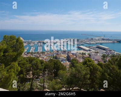 Porto Turistico di Denia Spagna | Port de plaisance 22/05/2018 Foto Stock