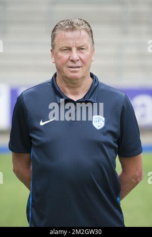 Jos Daerden, assistente allenatore di Genk, si presenta per il fotografo al 2018-2019° scatto fotografico della prima squadra di calcio belga KRC Genk, mercoledì 11 luglio 2018 a Genk. FOTO DI BELGA CHRISTOPHE KETELS Foto Stock