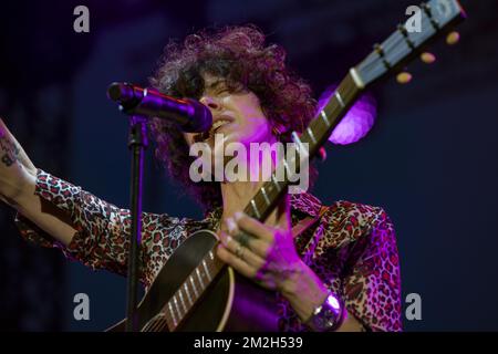 LP (Laura Pergolizzi ) in concerto al Nice Jazz Festival. | LP (Laura Pergolizzi ) en concerto au Nice Jazz Festival. 21/07/2018 Foto Stock