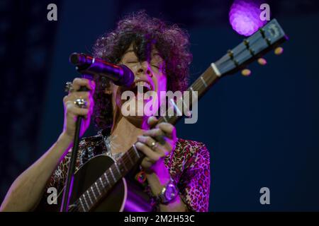 LP (Laura Pergolizzi ) in concerto al Nice Jazz Festival. | LP (Laura Pergolizzi ) en concerto au Nice Jazz Festival. 21/07/2018 Foto Stock