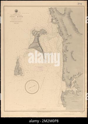 Dominion of Canada, Gulf of Saint Lawrence, Port Hood (Isola di Cape Breton) : dalle indagini britanniche nel 1847 & 1873 , carte nautiche, Nova Scotia, Port Hood, Port Hood N.S., Mappe Norman B. Leventhal Map Center Collection Foto Stock