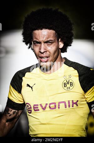 Axel Witsel di Dortmund, nella foto di un amichevole gioco delle squadre tedesche Borussia Dortmund e Fortuna Dusseldorf a Marbella, Spagna, durante il campo invernale, lunedì 07 gennaio 2019. BELGA PHOTO VIRGINIE LEFOUR Foto Stock