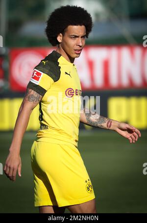 Axel Witsel di Dortmund, nella foto di un amichevole gioco delle squadre tedesche Borussia Dortmund e Fortuna Dusseldorf a Marbella, Spagna, durante il campo invernale, lunedì 07 gennaio 2019. BELGA PHOTO VIRGINIE LEFOUR Foto Stock