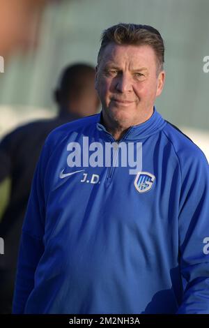 Genk's assistant coach Jos Daerden pictured during the second day of training at the winter training camp of Belgian first division soccer team KRC Racing Genk, in Benidorm, Spain, Monday 07 January 2019. BELGA PHOTO YORICK JANSENS Stock Photo