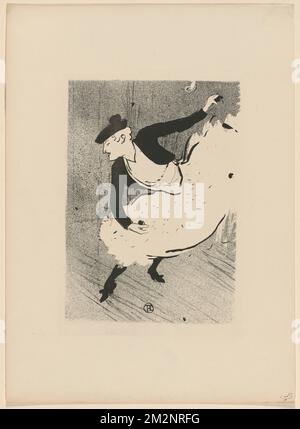 Edmée Lescot , ballerini. Henri de Toulouse-Lautrec (1864-1901). Stampe e disegni Foto Stock